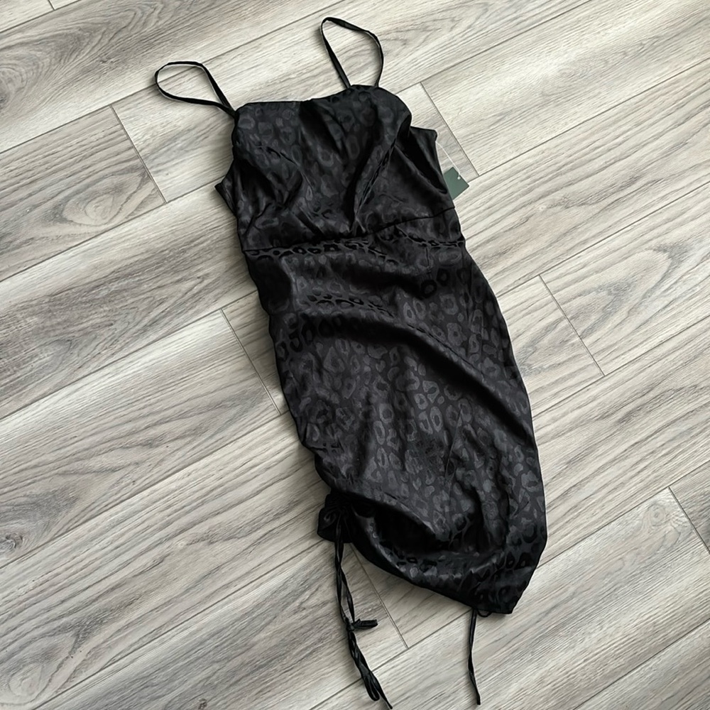 NWT 🖤 WILD FABLE Slinky Black Dress
